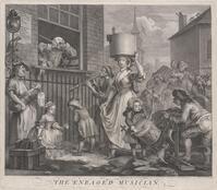 KG 15009
<br/>
The enraged musician
<br/>
<em>Hogarth, William (1697 - 1764)</em>